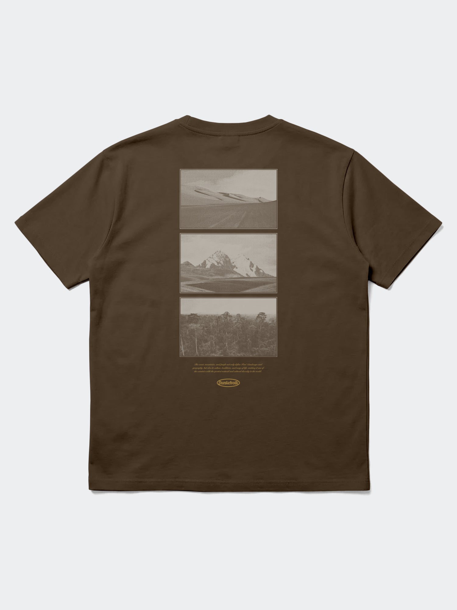 Polo para Hombre DUNKELVOLK ALL TERRAIN Marrón