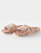 Cargar imagen en el visor de la galería, Sandalias para Mujer ROXY SLIDE SLIPPY PRINTED ORG
