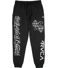 Cargar imagen en el visor de la galería, Jogger para Hombre RVCA MISTER CARTOON PANT BLK
