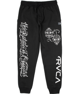 Jogger para Hombre RVCA MISTER CARTOON PANT BLK