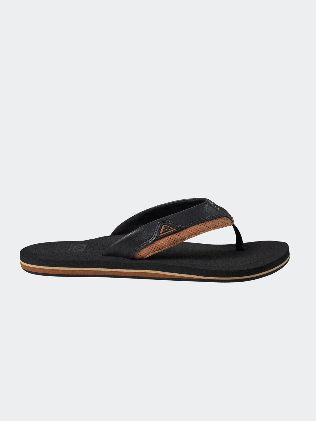 Sandalias para Hombre REEF BEACH CUSHION DAWN BLACK/TAN BLT