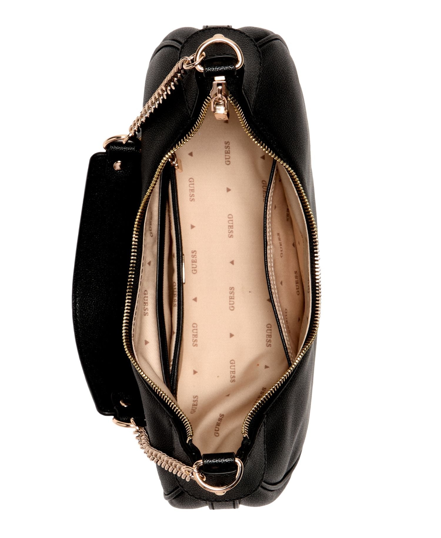 Bolso para Mujer GUESS FEDORA HOBO Negro GUESS