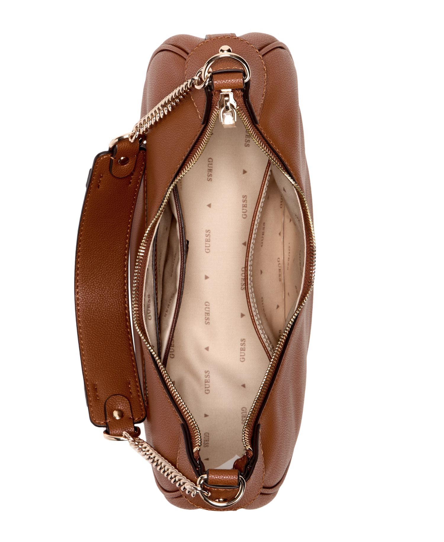 Bolso para Mujer GUESS FEDORA HOBO Cognac GUESS