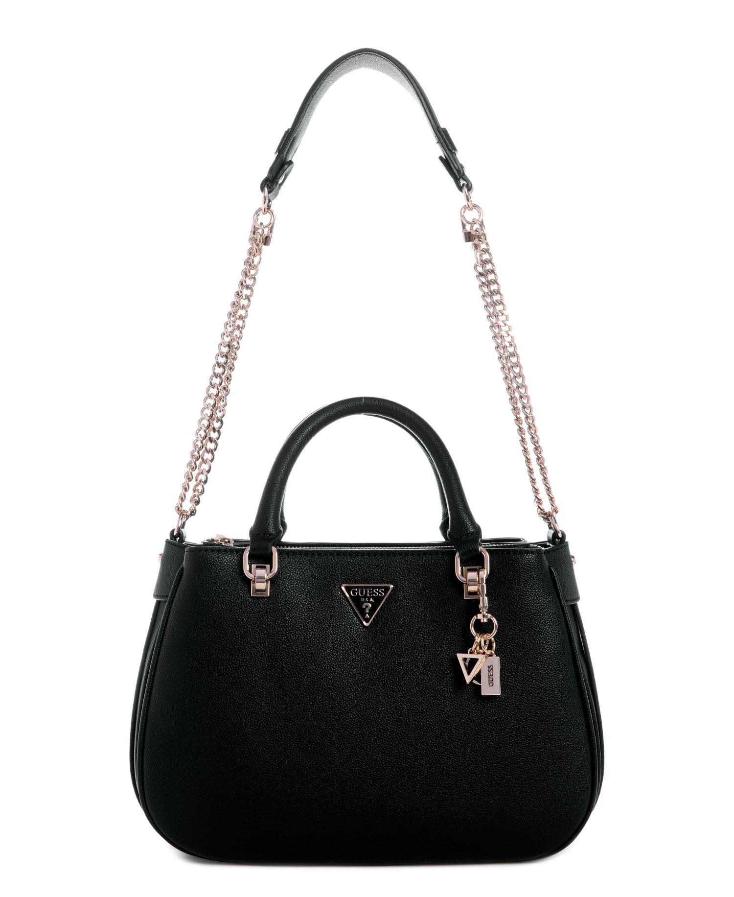 Bolso para Mujer GUESS FEDORA SHOULDER SATCHEL Negro