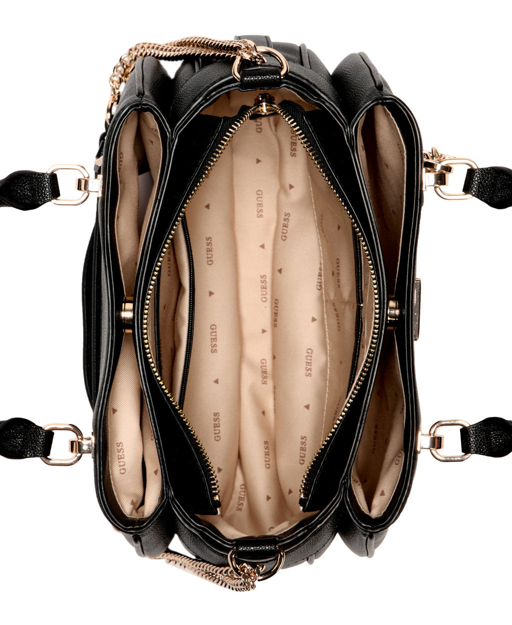 Bolso para Mujer GUESS FEDORA SHOULDER SATCHEL Negro
