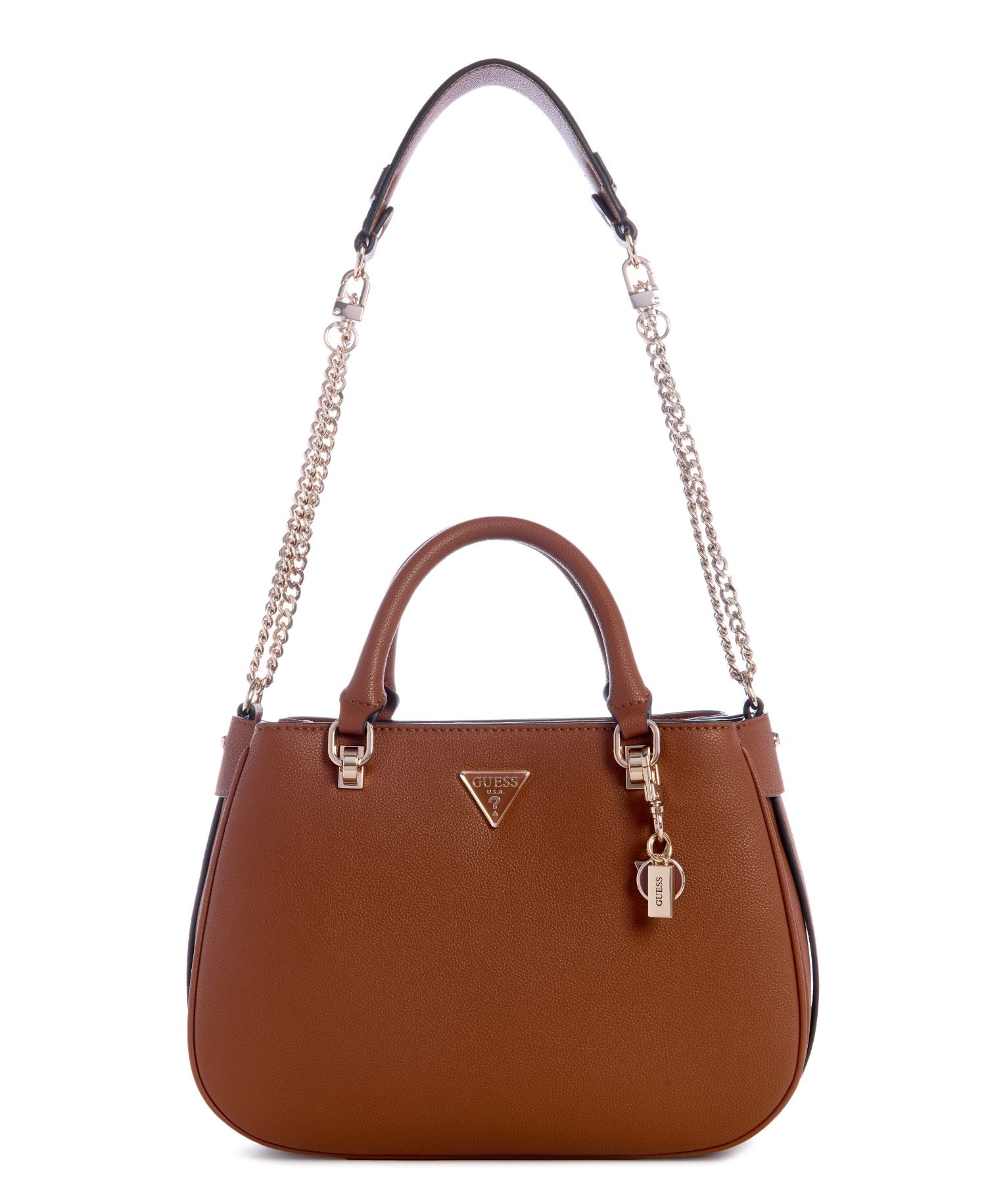 Bolso para Mujer GUESS FEDORA SHOULDER SATCHEL Cognac GUESS