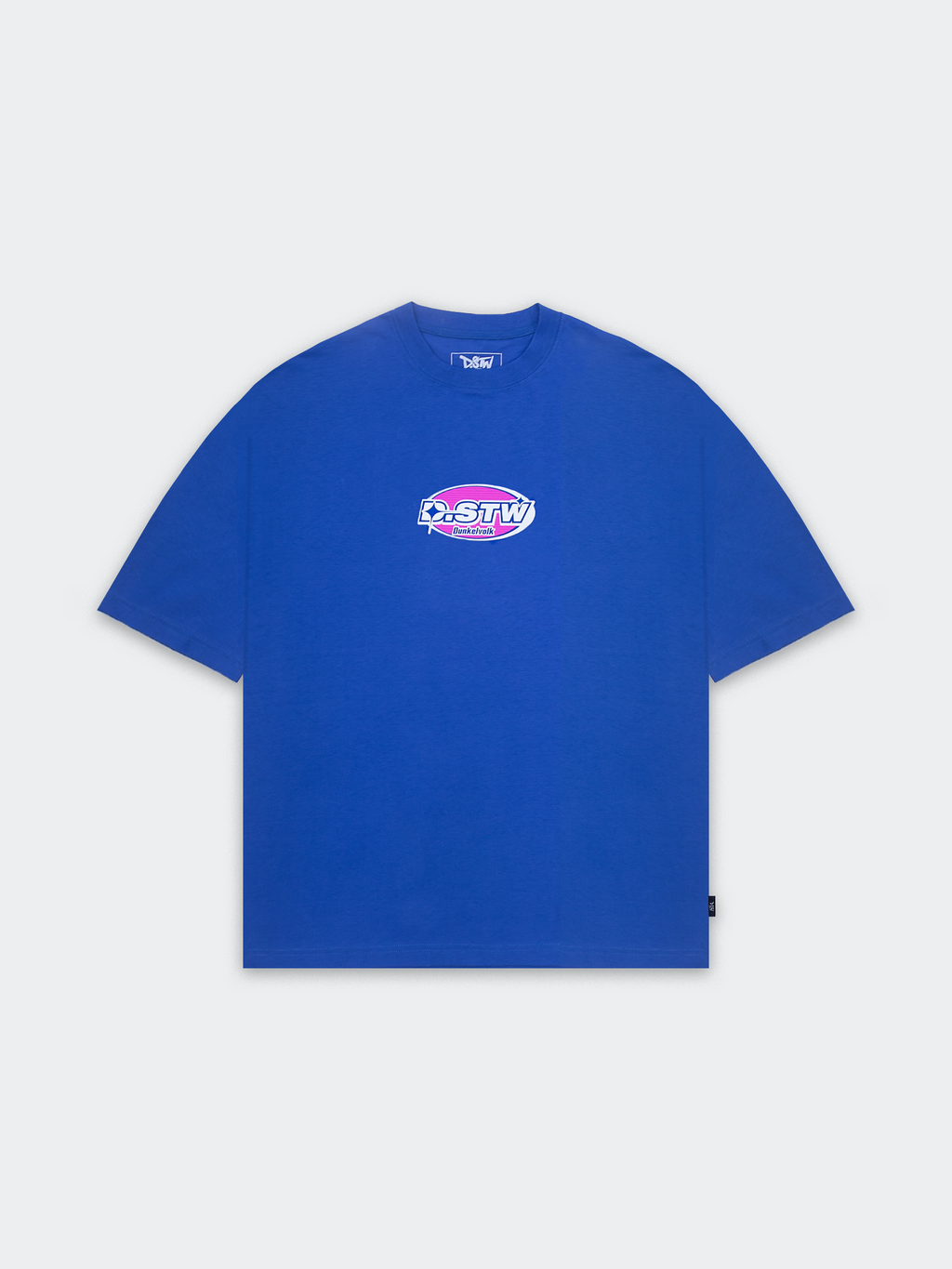 Polo Oversize para Hombre DUNKELVOLK BUBBLE GUM Azul