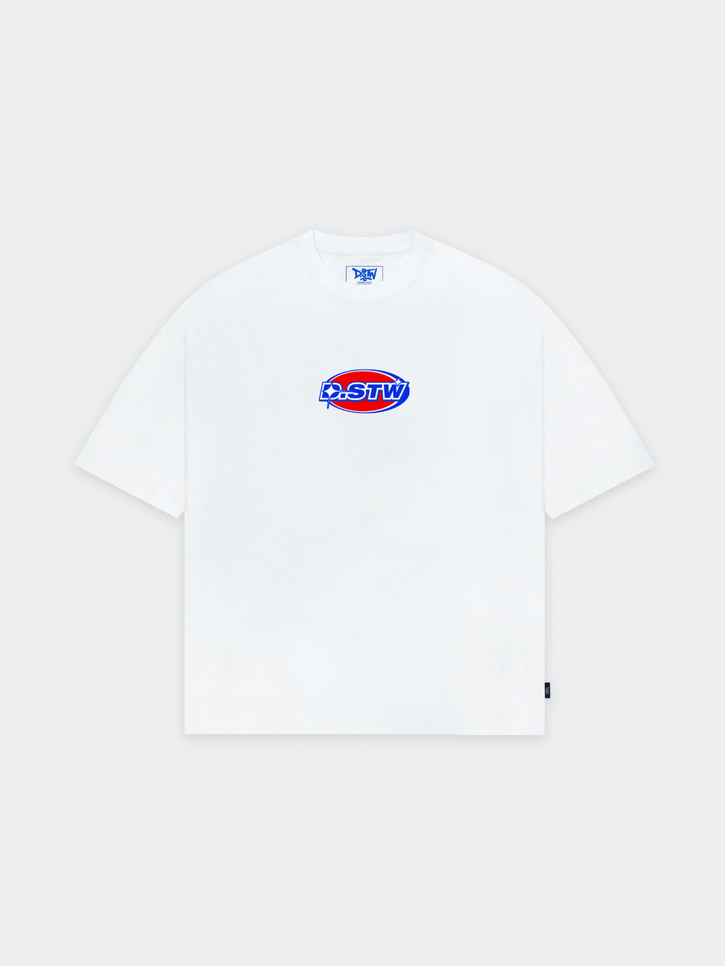 Polo Oversize para Hombre DUNKELVOLK BUBBLE GUM Blanco
