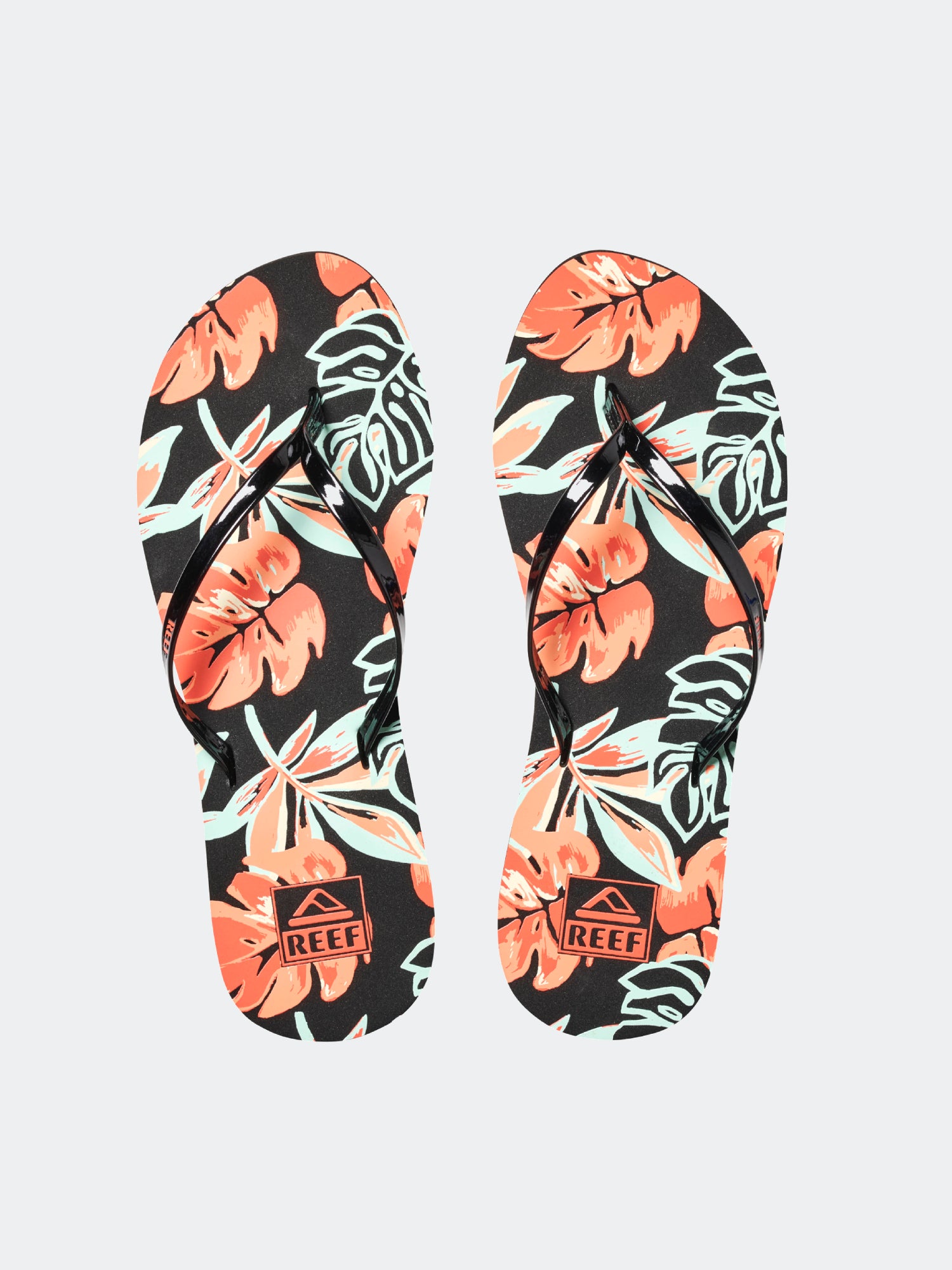 Sandalias para Mujer REEF BEACH REEF BLISS-FULL BLACK MONSTERA BLM