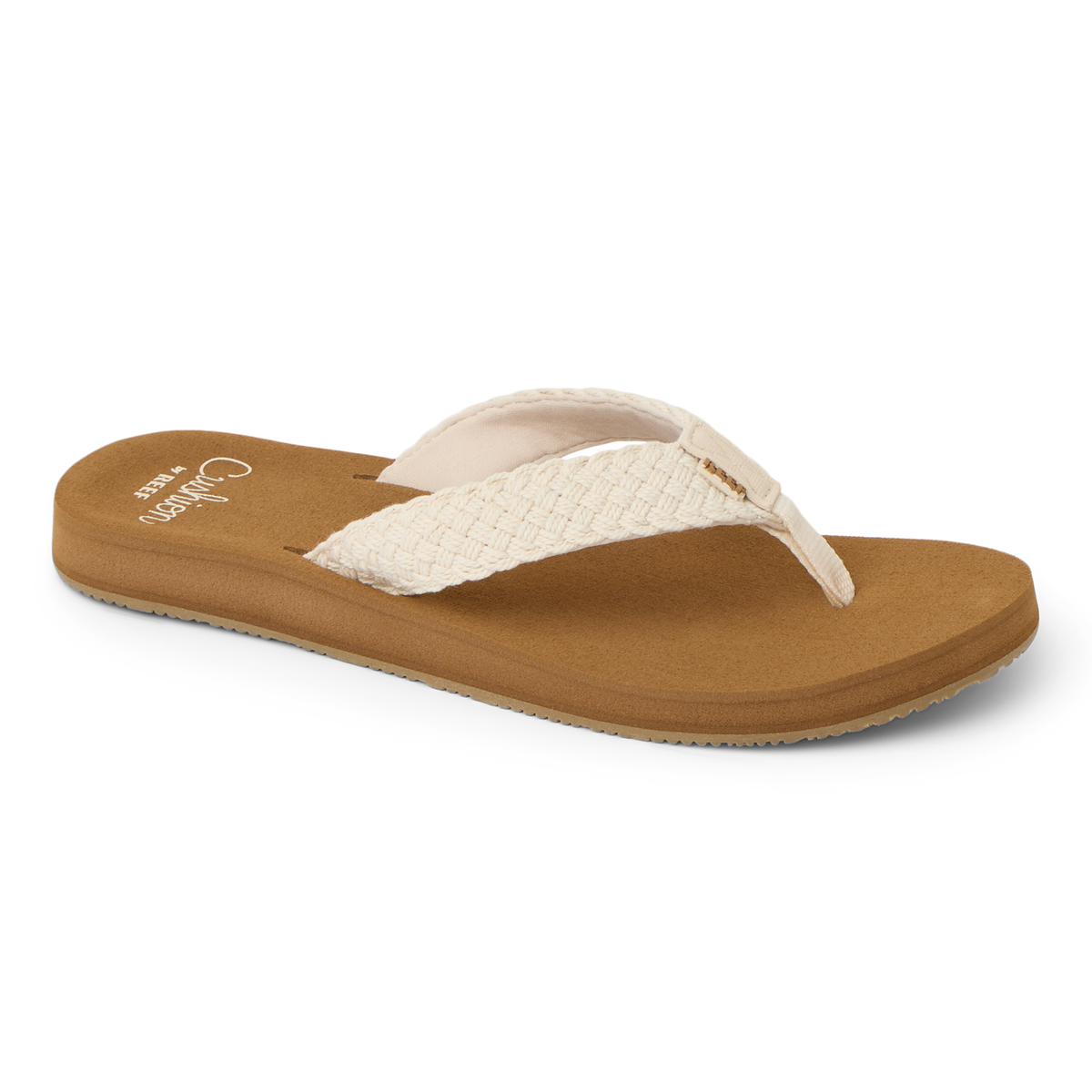Sandalias Para Mujer Reef Baja Maria Blanco