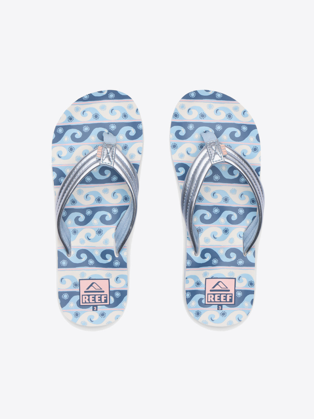 Sandalias para Niño REEF KIDS AHI CJ7538 Celeste