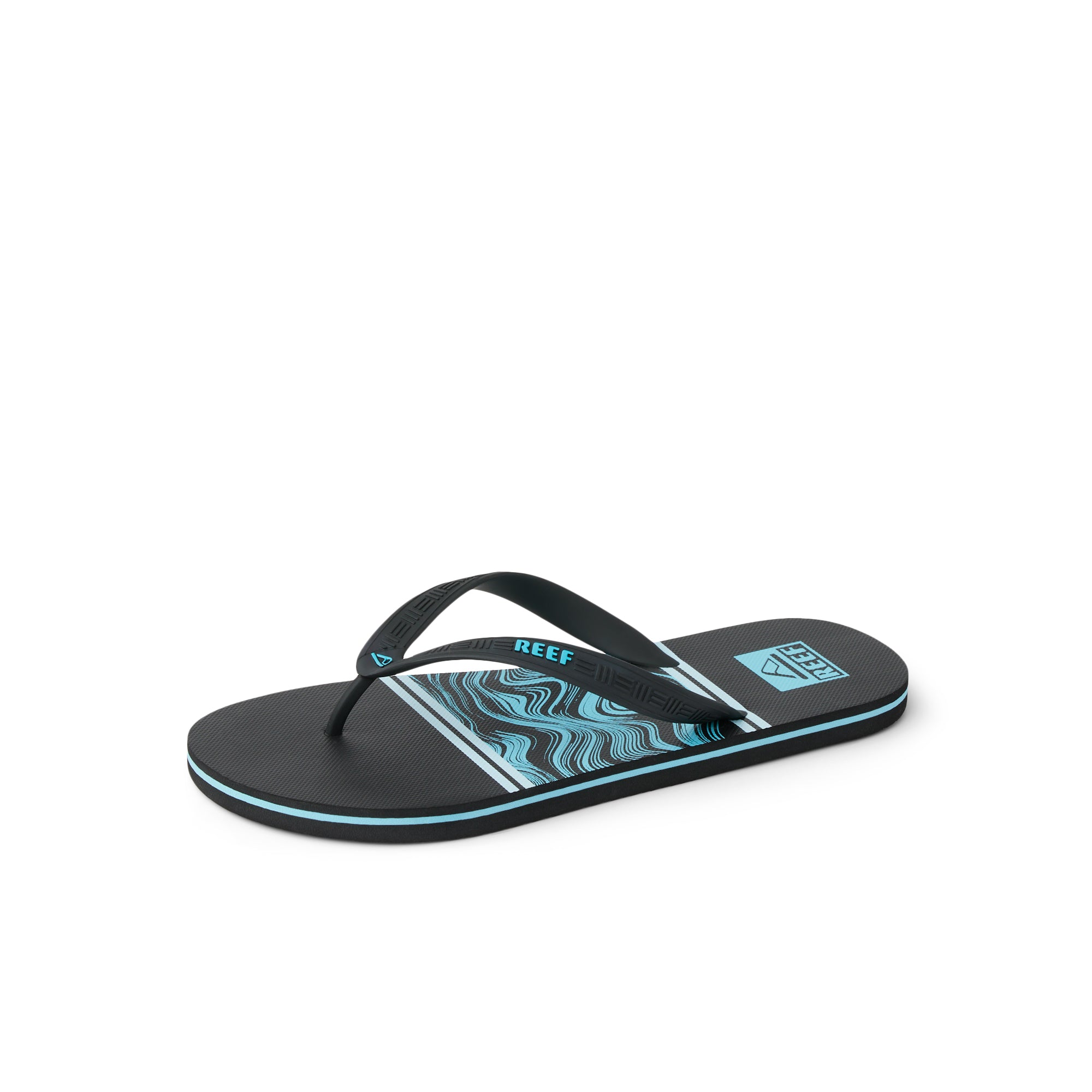 Sandalias para Hombre REEF REEF SEASIDE PRINTS CJ7604 Negro