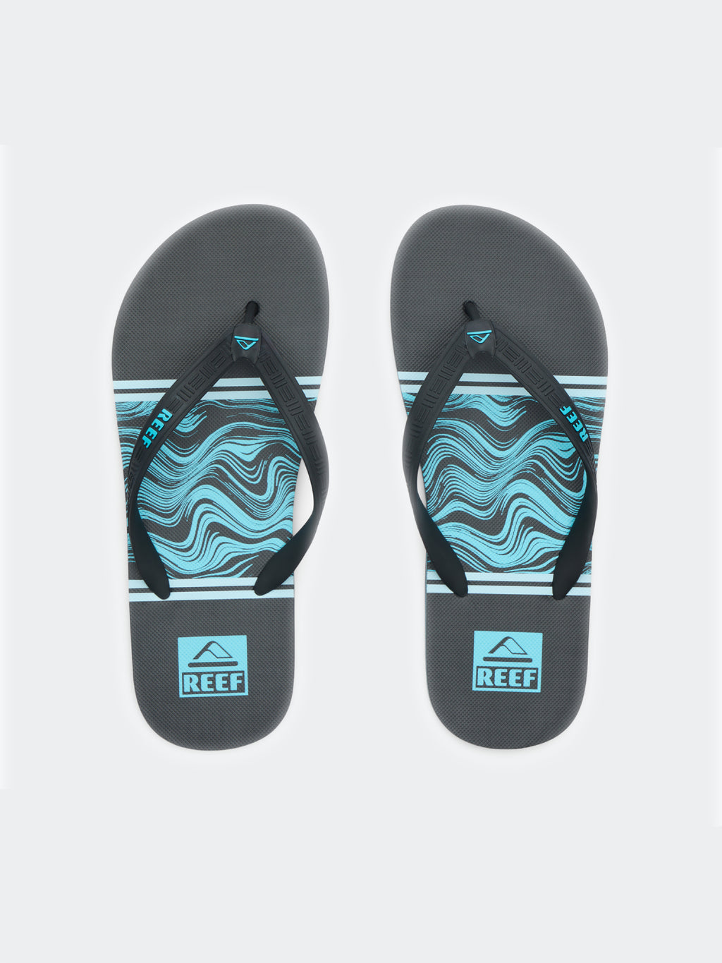 Sandalias para Hombre REEF REEF SEASIDE PRINTS CJ7604 Negro