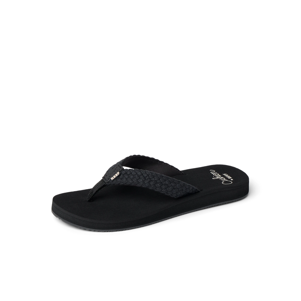 Sandalias Para Mujer Reef Baja Maria Negro