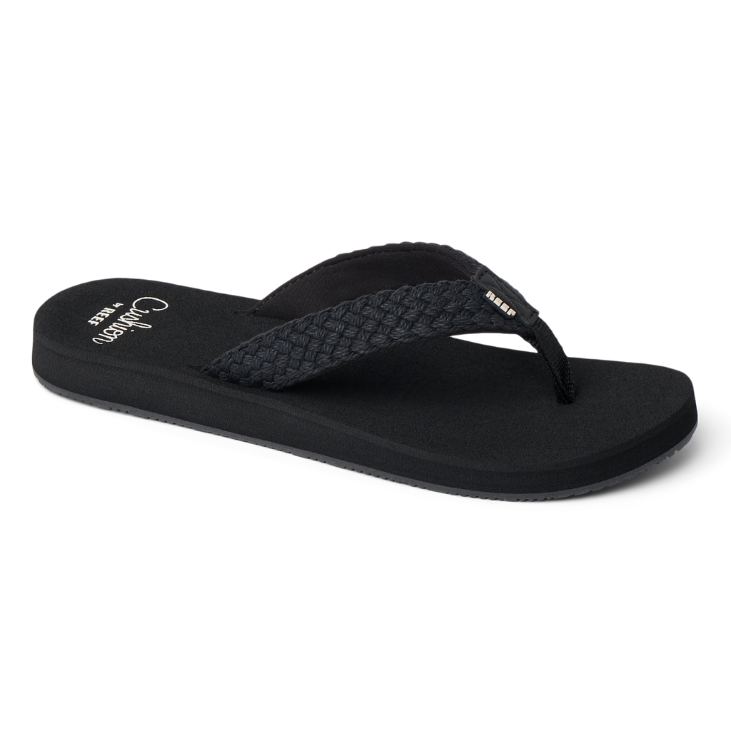 Sandalias Para Mujer Reef Baja Maria Negro