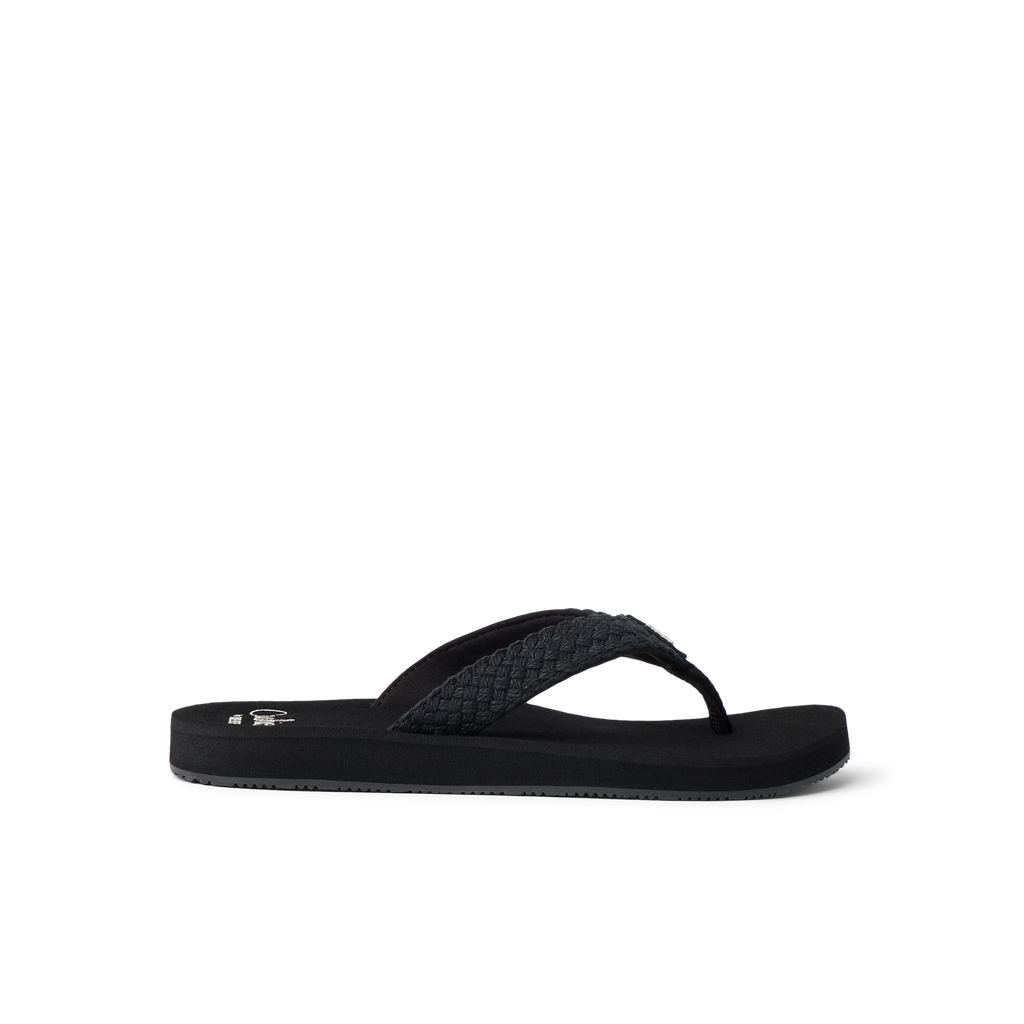 Sandalias Para Mujer Reef Baja Maria Negro