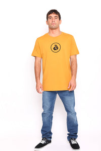 Polo para Hombre DUNKELVOLK LOGO CIRCLE LOGO GLD