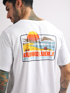 Polo para Hombre Dunkelvolk SURF ADVENTURE SOUL WHT