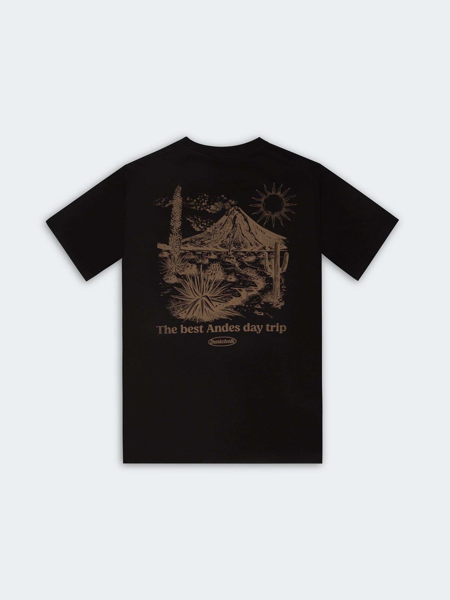 Polo para Hombre DUNKELVOLK ANDES TRIP Negro DUNKELVOLK