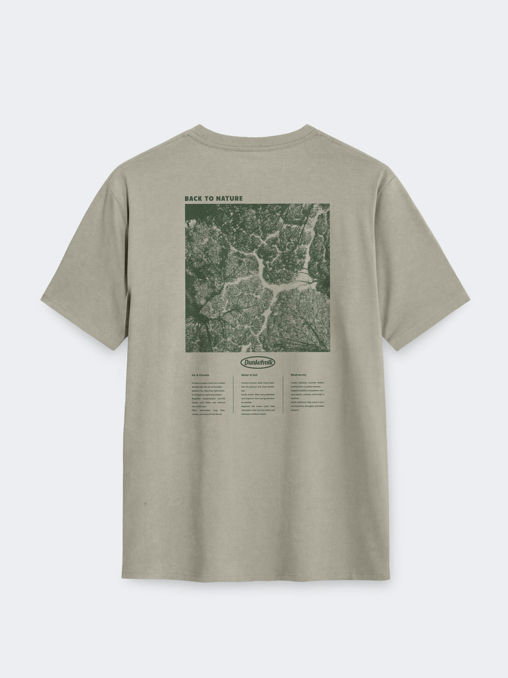 Polo Dunkelvolk Forest Gris, Hombre
