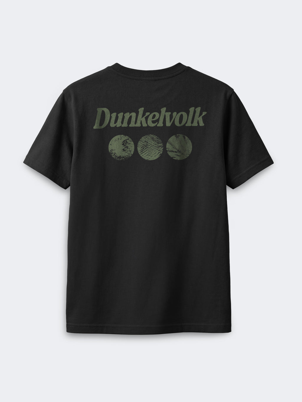 Polo Dunkelvolk Distress Negro, Hombre