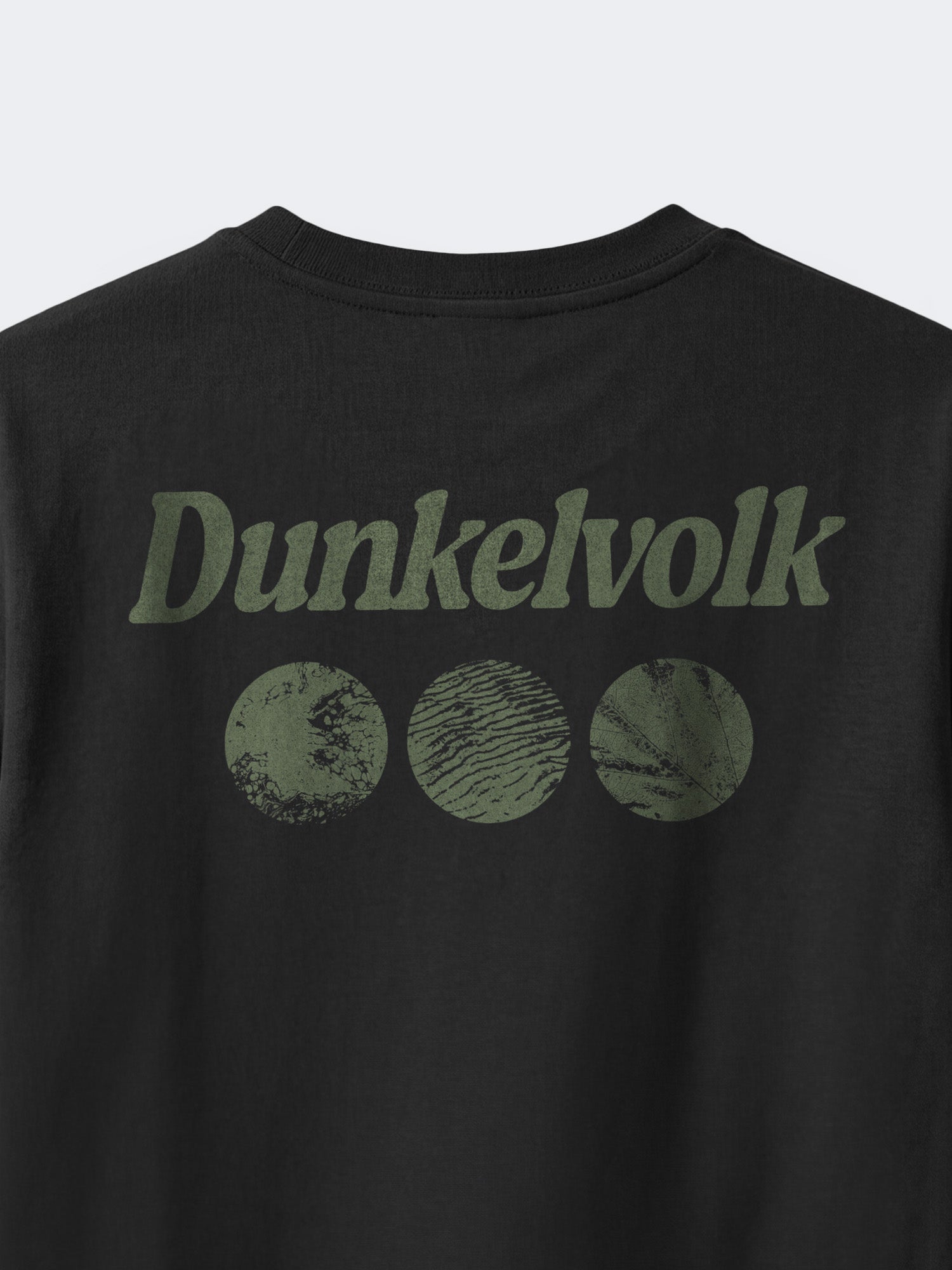 Polo Dunkelvolk Distress Negro, Hombre