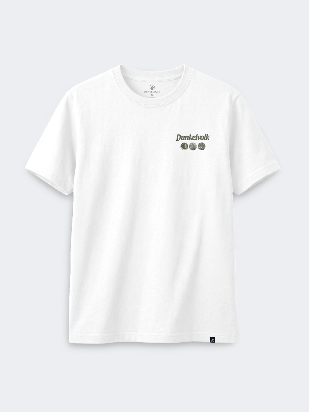 Polo Dunkelvolk Distress Blanco, Hombre