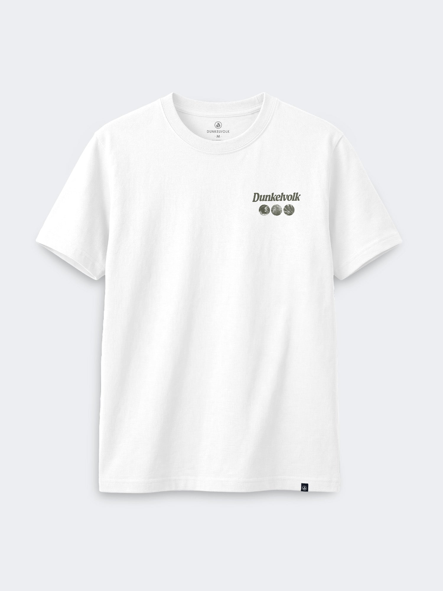 Polo Dunkelvolk Distress Blanco, Hombre
