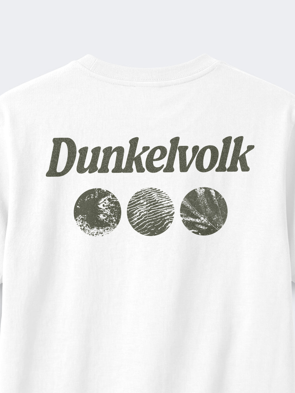Polo Dunkelvolk Distress Blanco, Hombre
