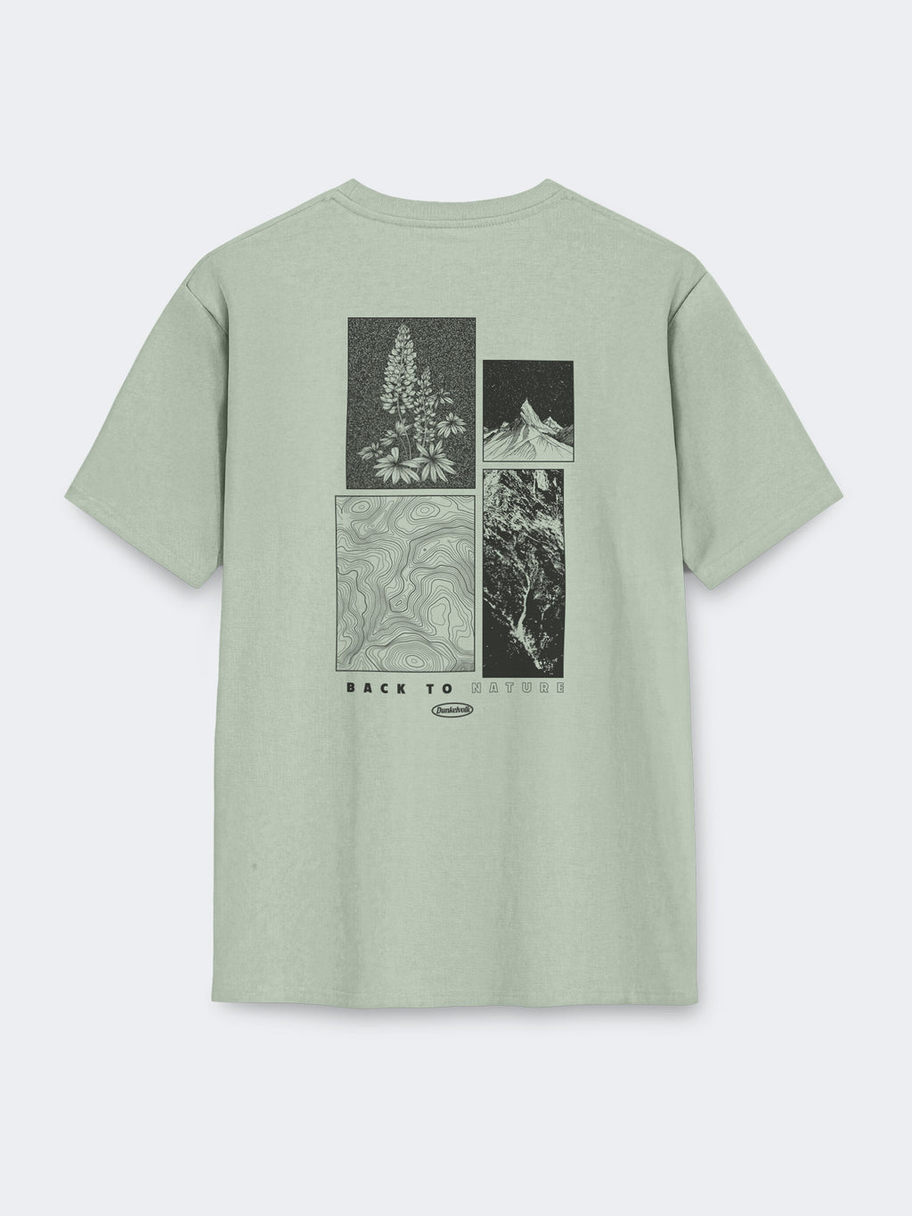 Polo Dunkelvolk The Mountain Aqua, Hombre