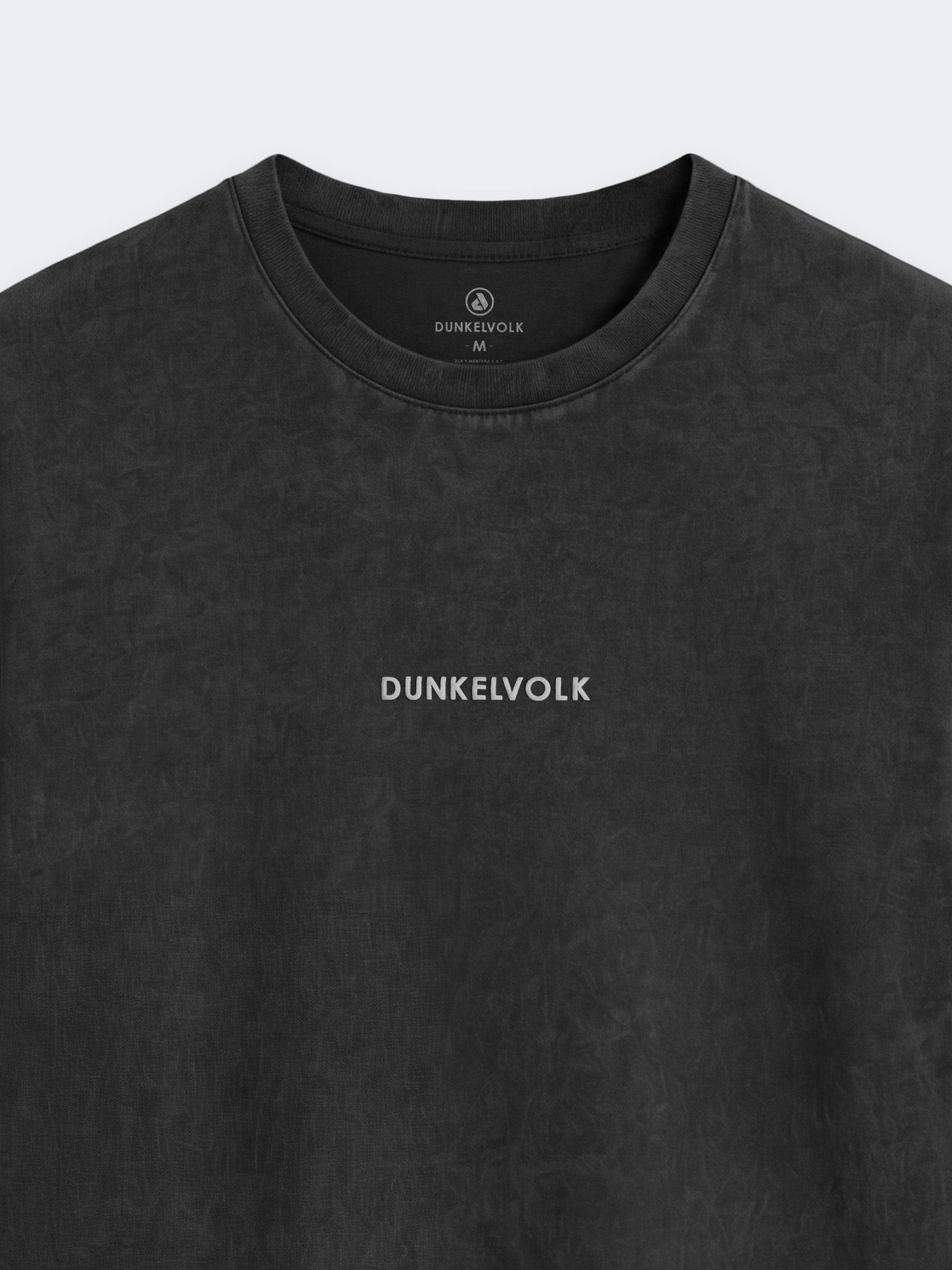 Polo Dunkelvolk DUNK Acid Tee Negro, Hombre