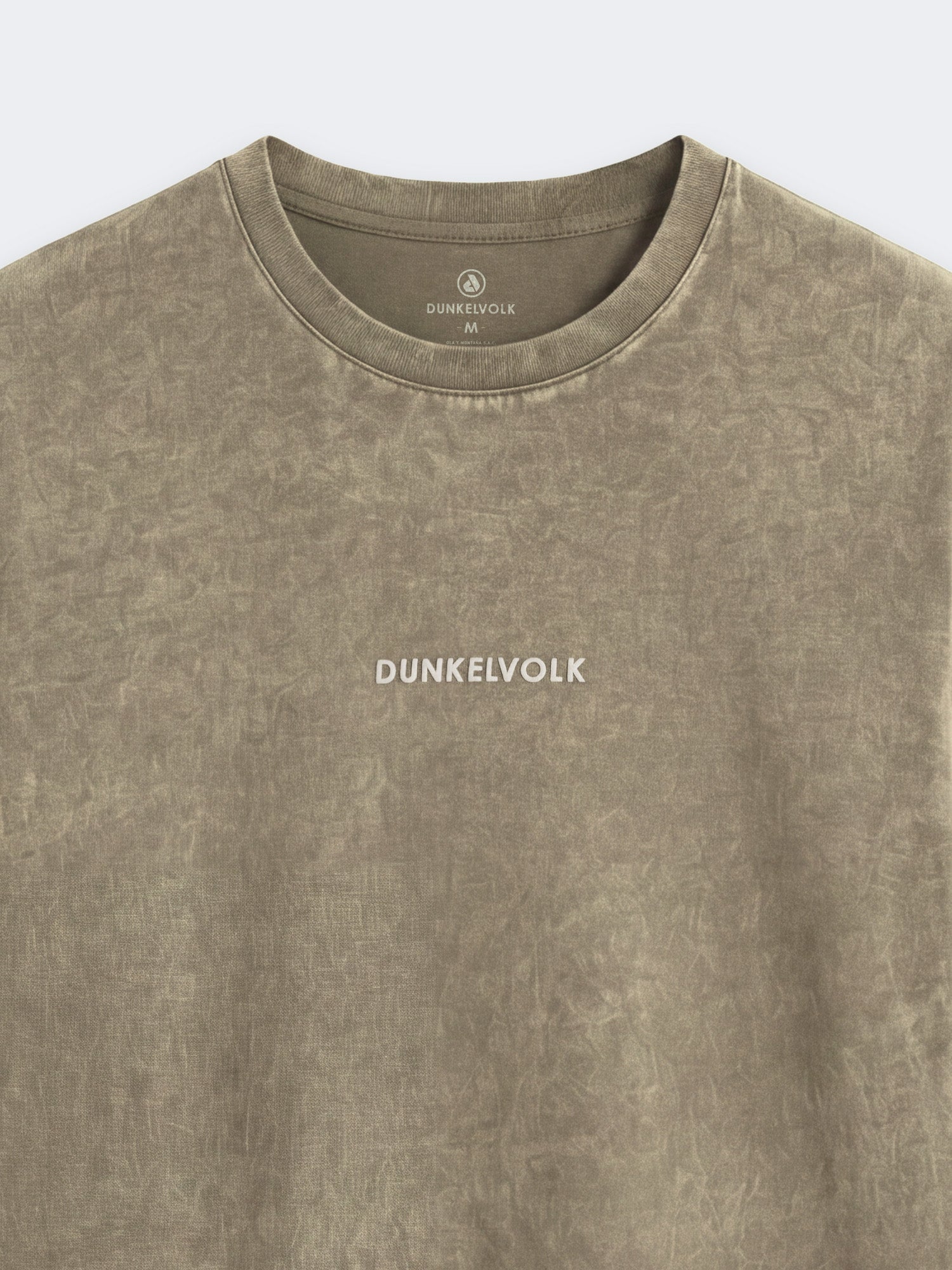 Polo Dunkelvolk DUNK Acid Tee Marrón, Hombre