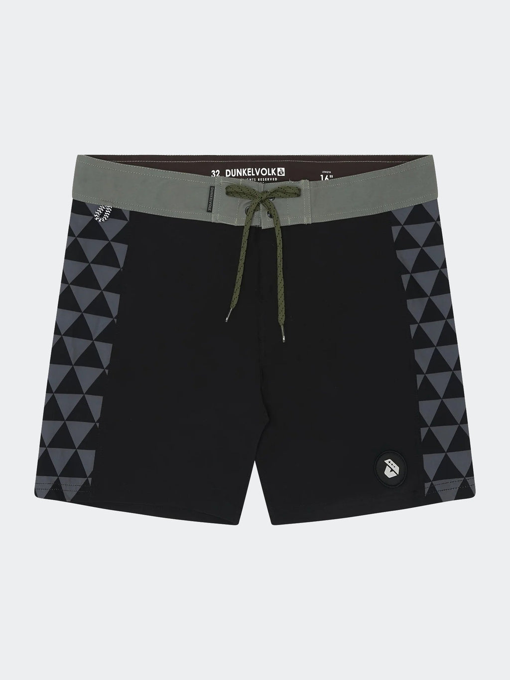 Ropa de Baño para Hombre DUNKELVOLK BOARDSHORT OAHU 16" BLK DUNKELVOLK