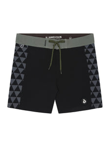 Ropa de Baño para Hombre DUNKELVOLK BOARDSHORT OAHU 16" BLK