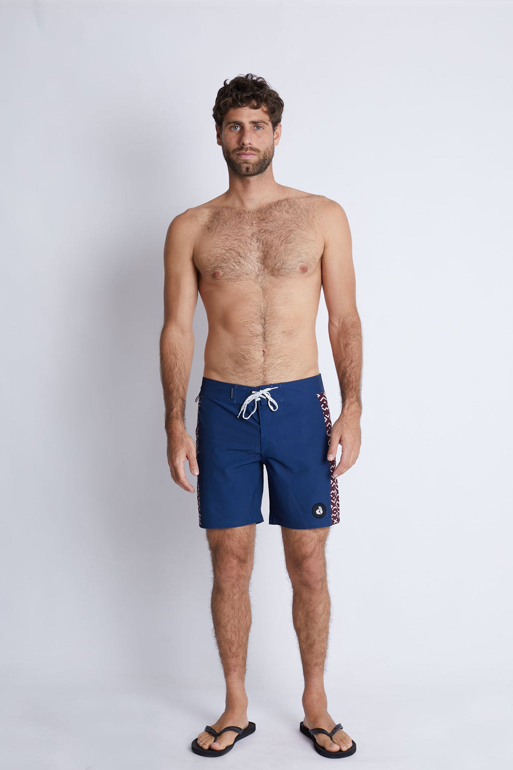 Ropa de Baño para Hombre DUNKELVOLK BOARDSHORT LABERINTO 16" NAVY DUNKELVOLK