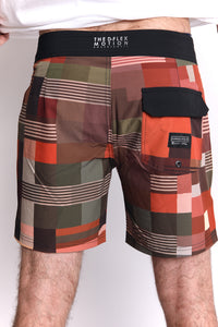 Ropa de Baño para Hombre DUNKELVOLK BOARDSHORT CARPET 16" MULT