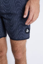 Cargar imagen en el visor de la galería, Ropa de Baño para Hombre DUNKELVOLK BOARDSHORT OLAS PUNTO 16&quot; BLK
