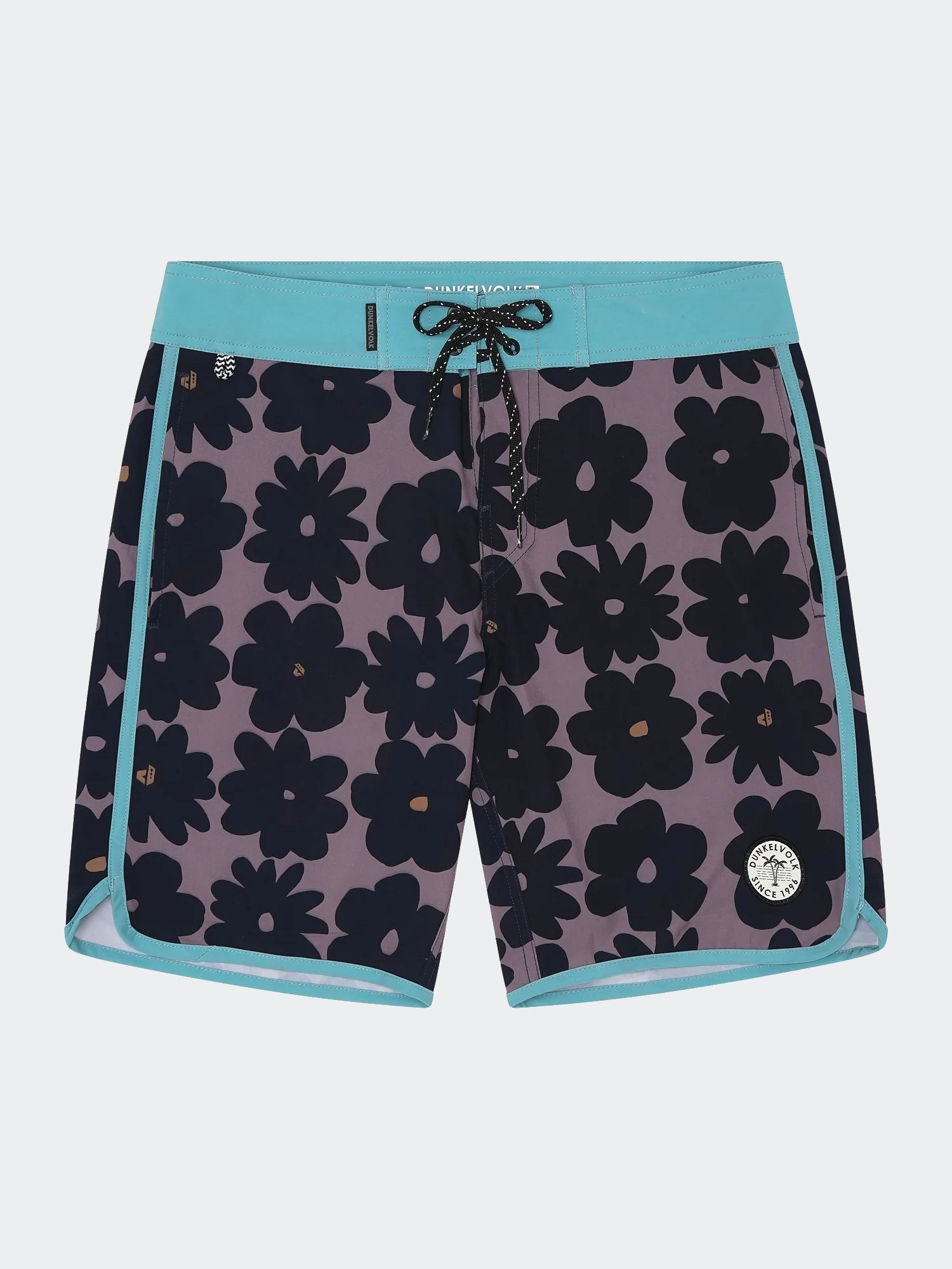 Ropa de Baño para Hombre DUNKELVOLK BOARDSHORT FLOWER VICKY 16" BLKP DUNKELVOLK