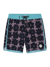 Cargar imagen en el visor de la galería, Ropa de Baño para Hombre DUNKELVOLK BOARDSHORT FLOWER VICKY 16&quot; BLKP
