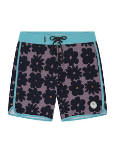 Ropa de Baño para Hombre DUNKELVOLK BOARDSHORT FLOWER VICKY 16" BLKP