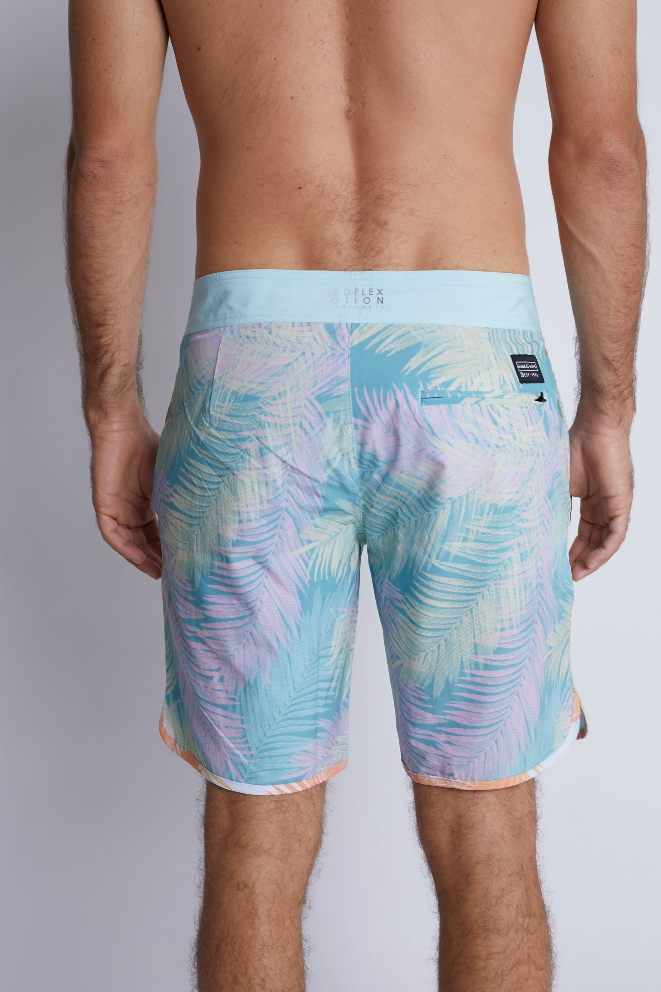 Ropa de Baño para Hombre DUNKELVOLK BOARDSHORT PALMS 18" LBL DUNKELVOLK
