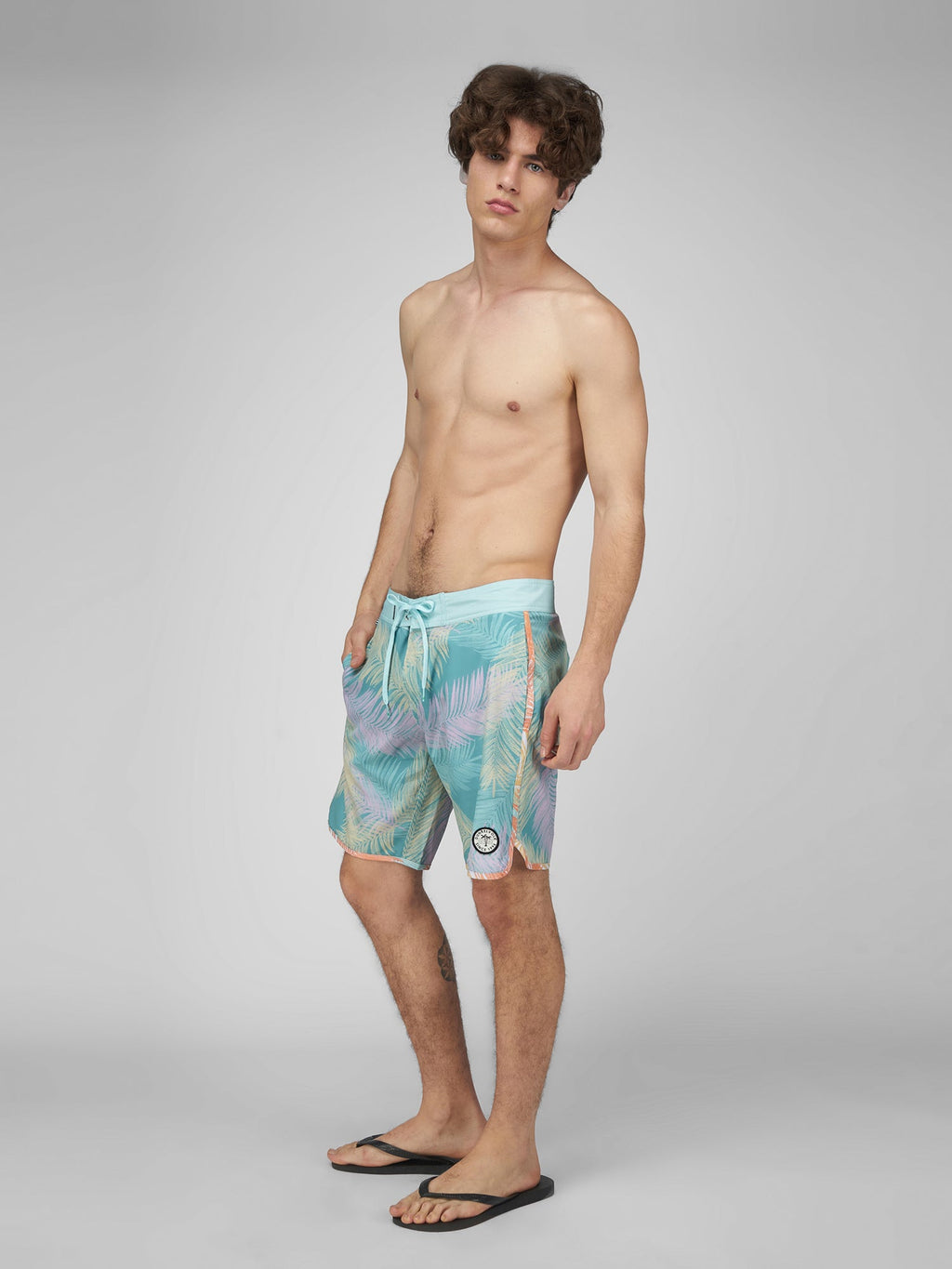 Ropa de Baño para Hombre DUNKELVOLK BOARDSHORT PALMS 18" LBL DUNKELVOLK