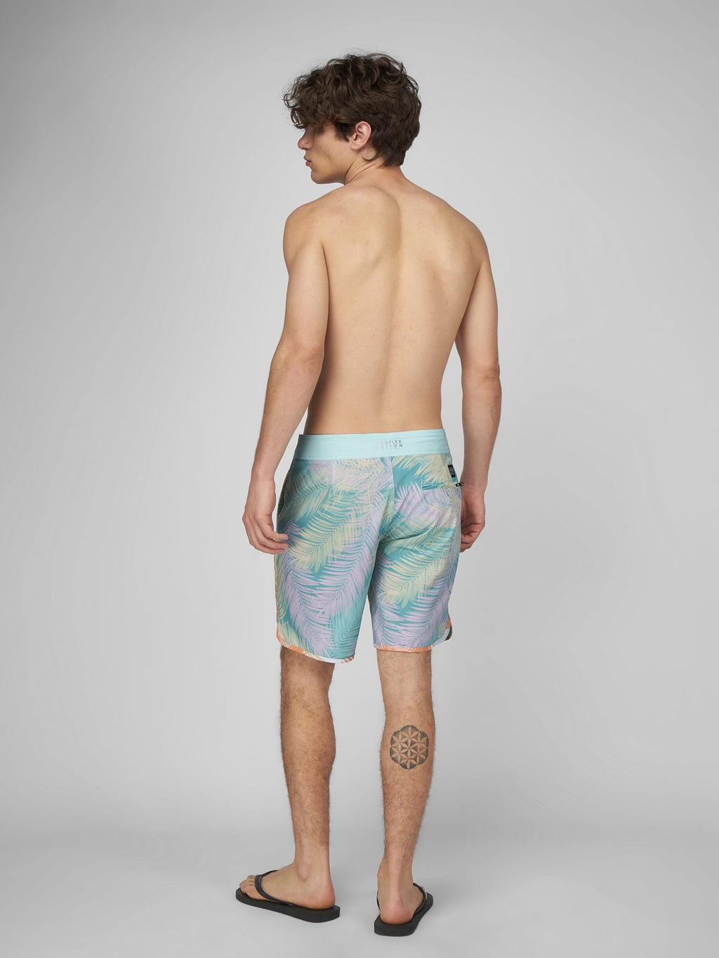 Ropa de Baño para Hombre DUNKELVOLK BOARDSHORT PALMS 18" LBL DUNKELVOLK
