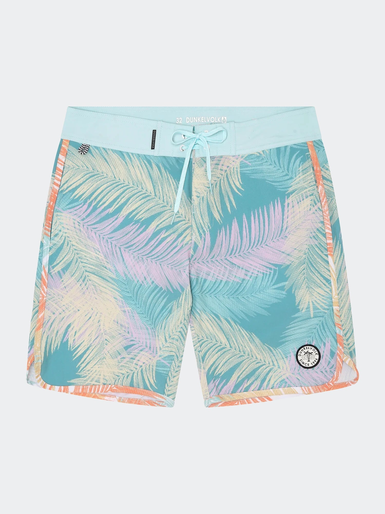 Ropa de Baño para Hombre DUNKELVOLK BOARDSHORT PALMS 18" LBL DUNKELVOLK
