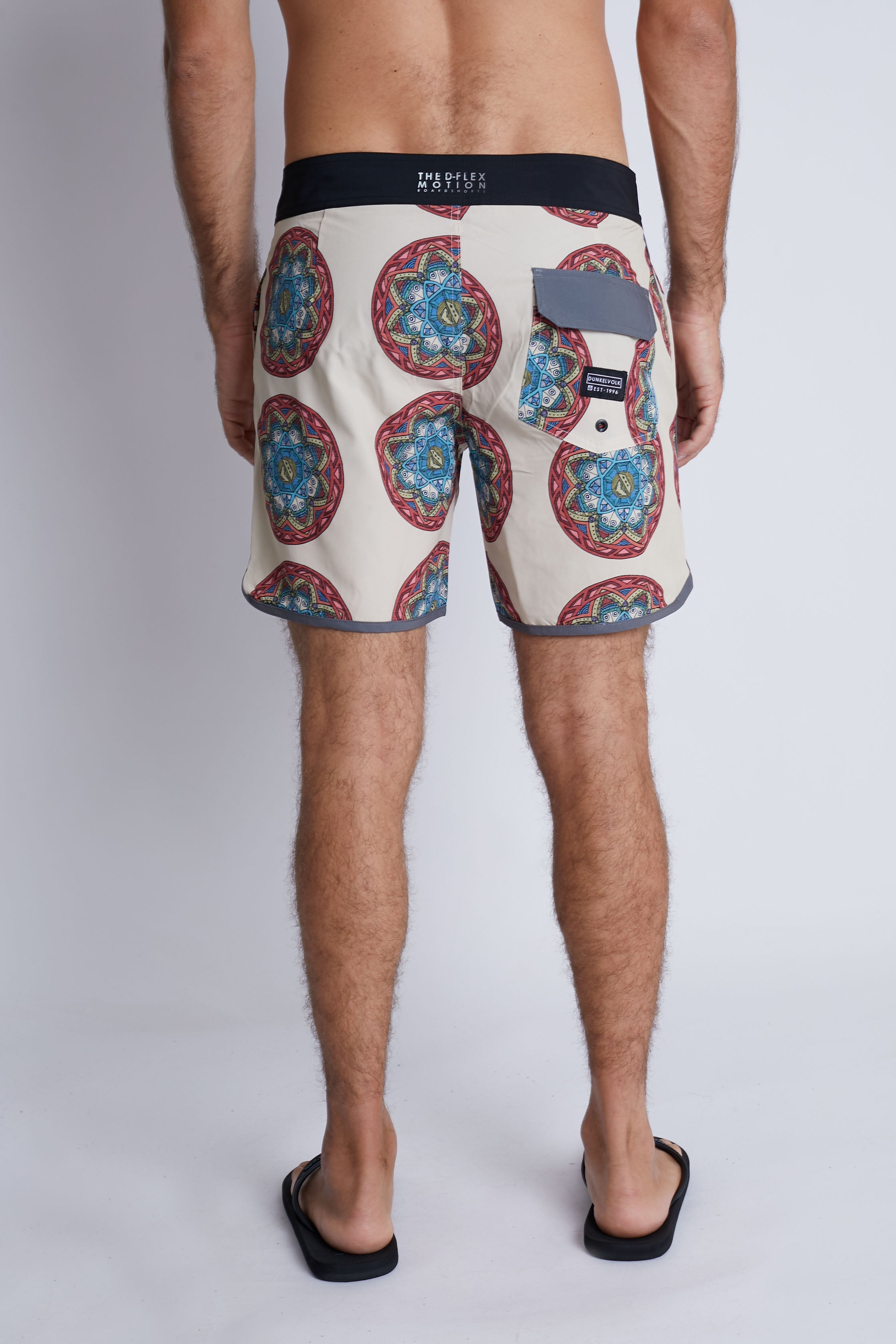 Ropa de Baño para Hombre DUNKELVOLK BOARDSHORT SHIELD 16" BLKM DUNKELVOLK
