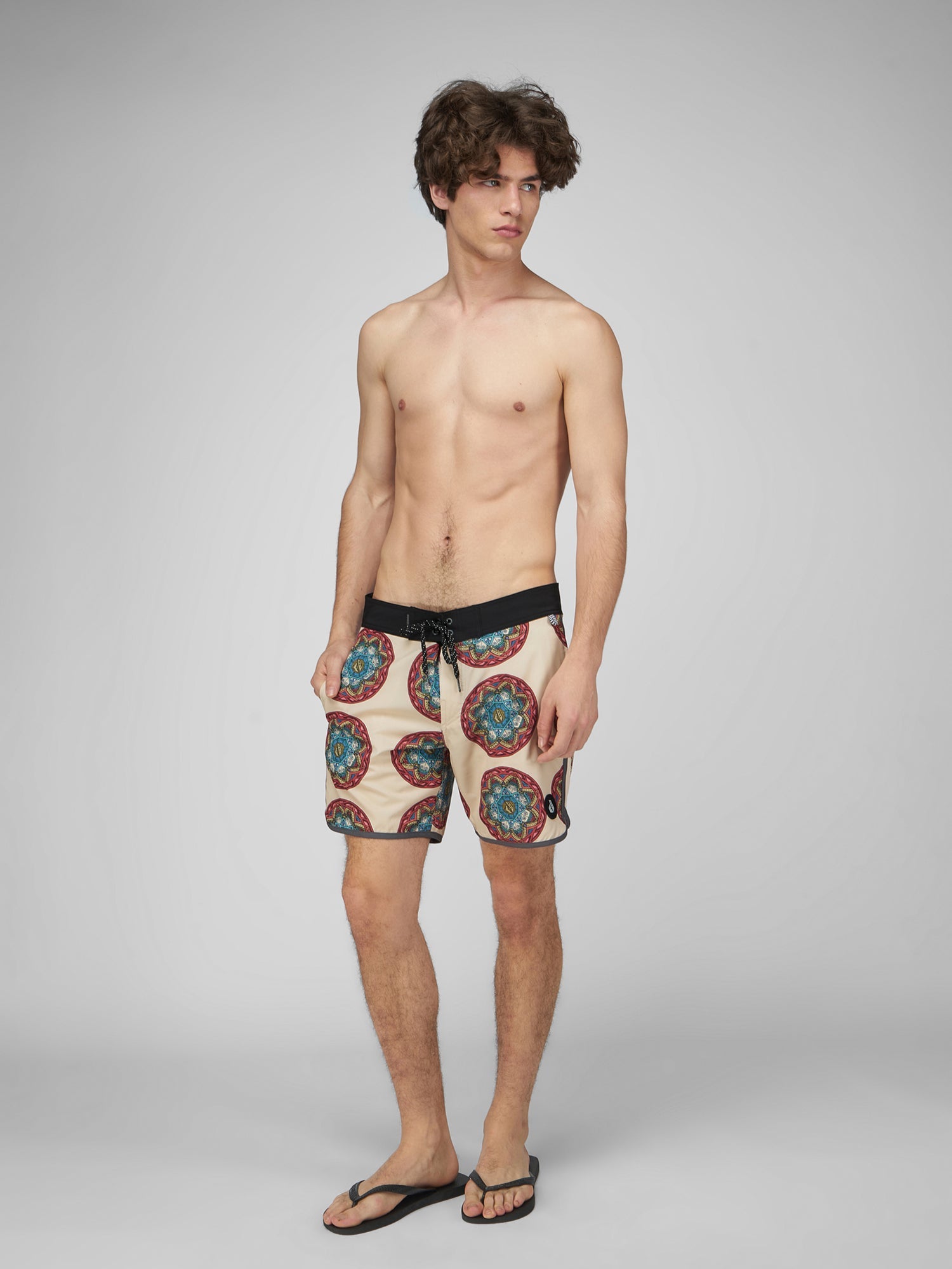 Ropa de Baño para Hombre DUNKELVOLK BOARDSHORT SHIELD 16" BLKM DUNKELVOLK