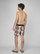 Cargar imagen en el visor de la galería, Ropa de Baño para Hombre DUNKELVOLK BOARDSHORT SHIELD 16&quot; BLKM
