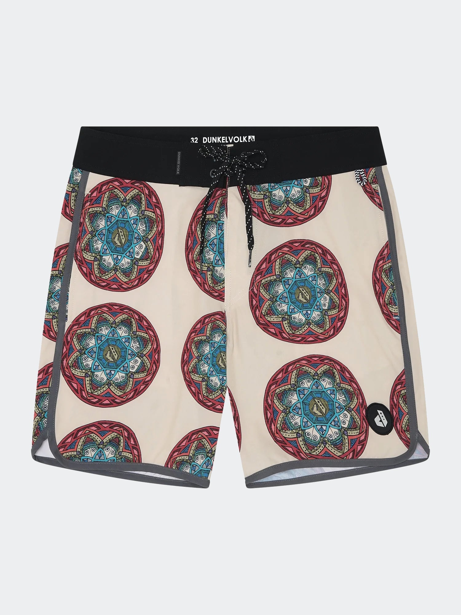 Ropa de Baño para Hombre DUNKELVOLK BOARDSHORT SHIELD 16" BLKM DUNKELVOLK