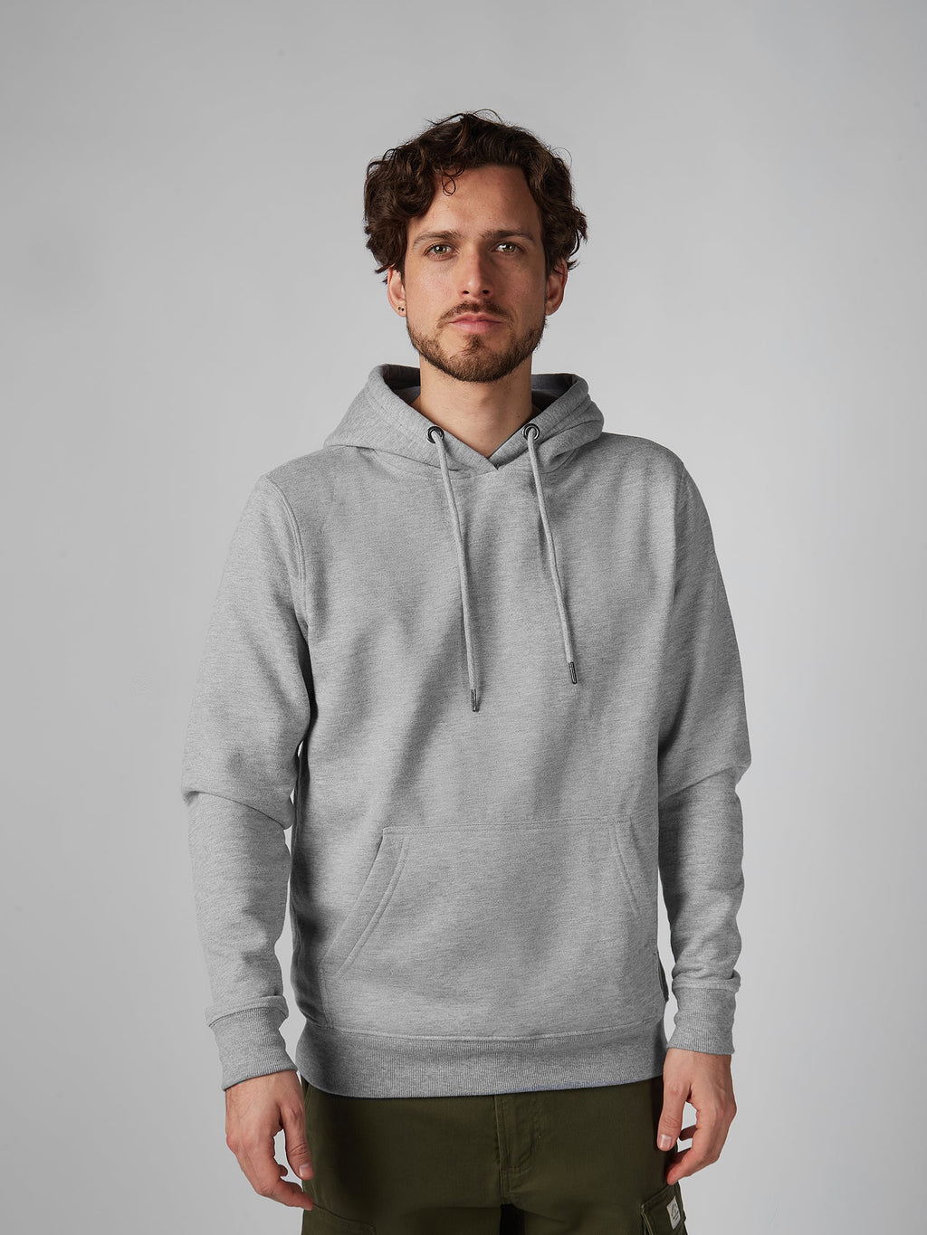 Polera para Hombre DUNKELVOLK HOODIE SIMPLE DUNK HOODIE GRY DUNKELVOLK