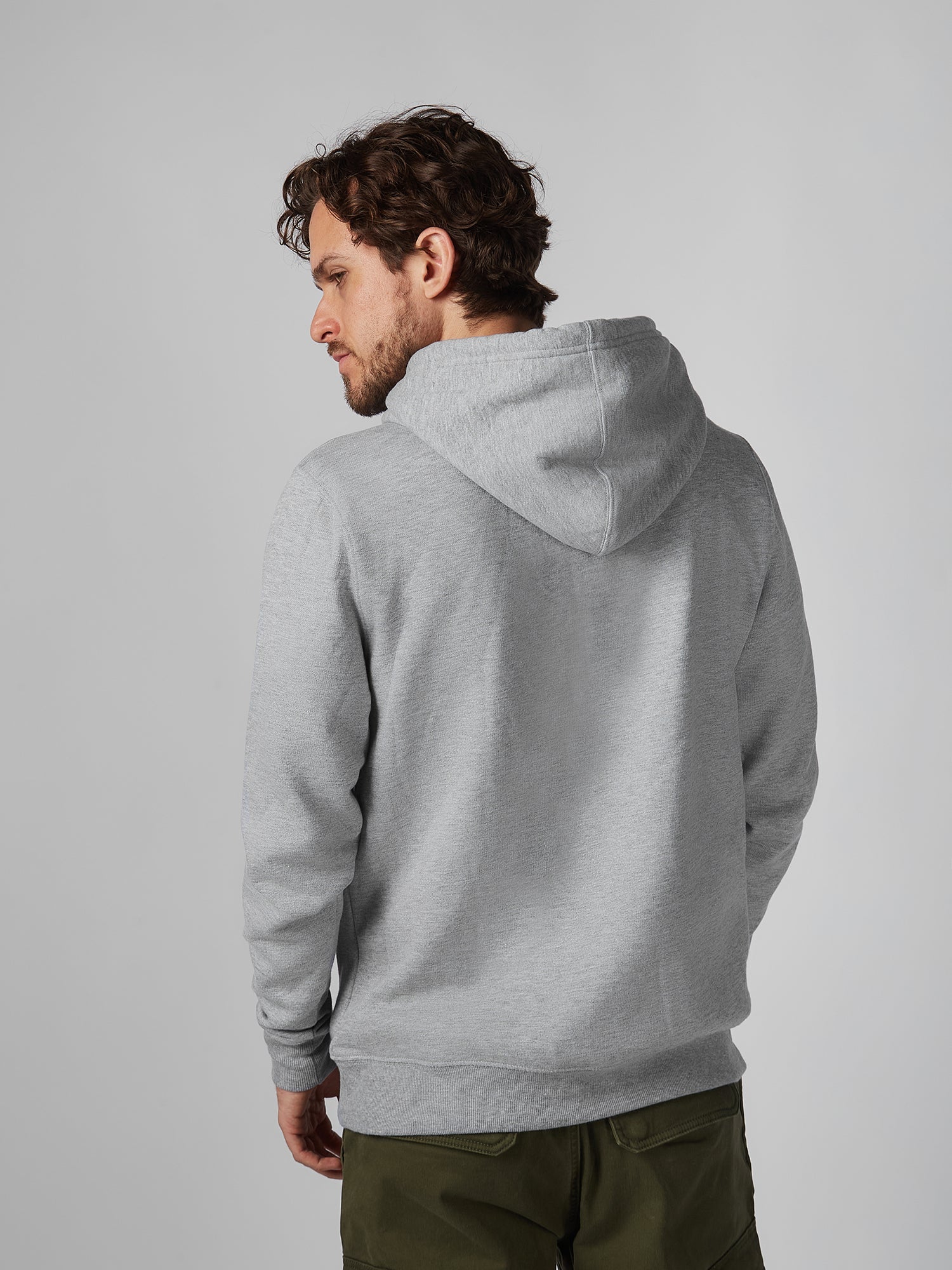 Polera para Hombre DUNKELVOLK HOODIE SIMPLE DUNK HOODIE GRY DUNKELVOLK